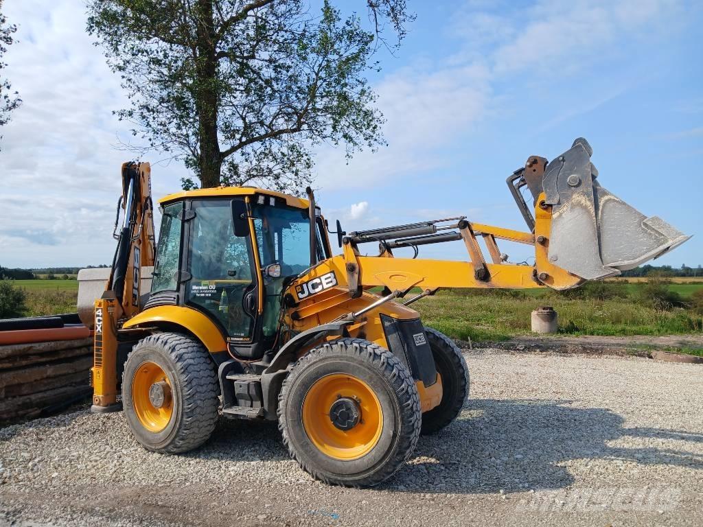 JCB 4 CX Товарач със заден ексватор