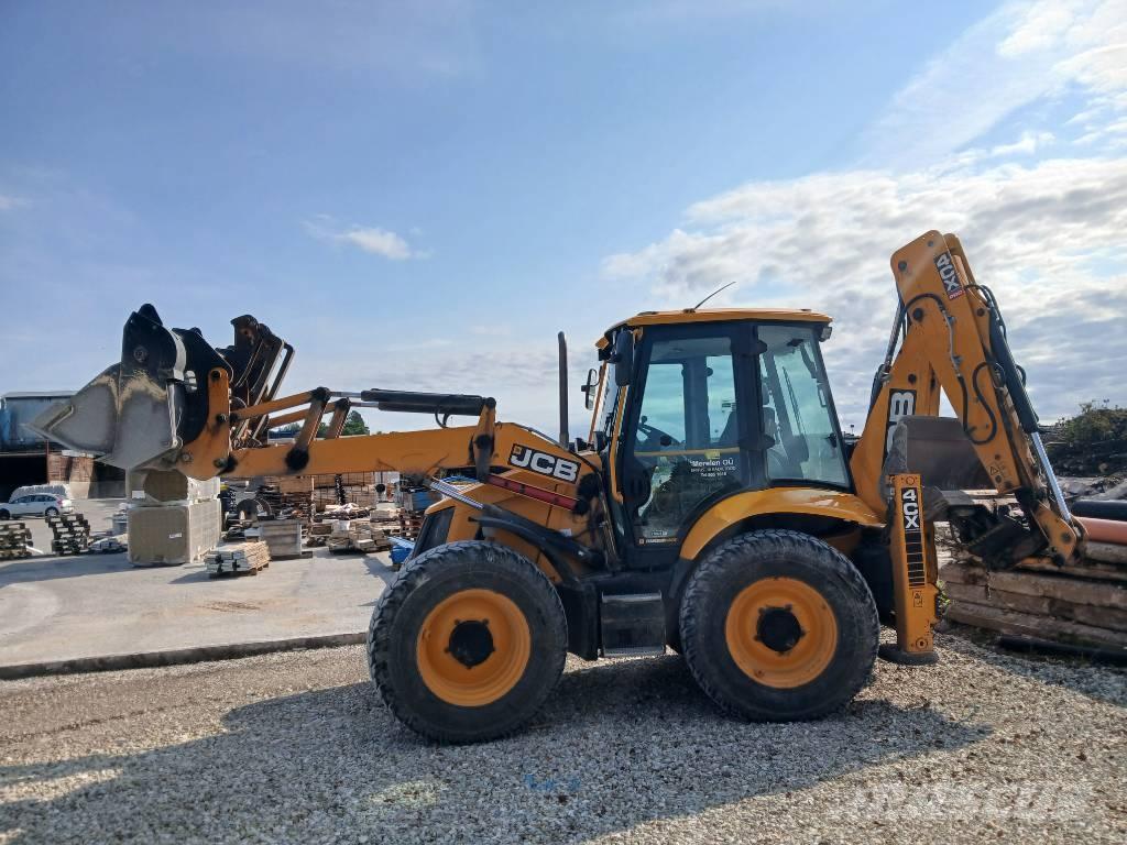 JCB 4 CX Товарач със заден ексватор