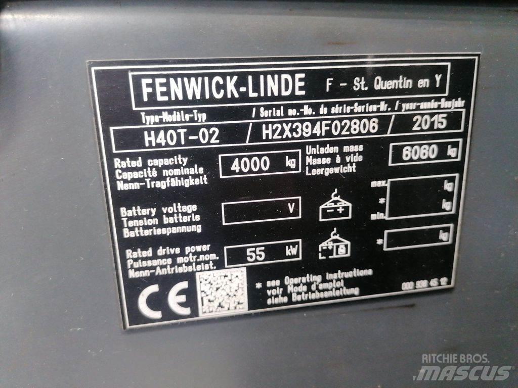 Linde H40T-02 Камиони с АГУ