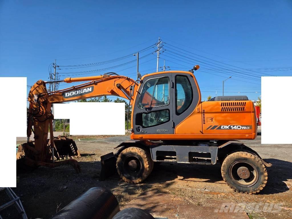 Doosan DX140WACE Колесни екскаватори