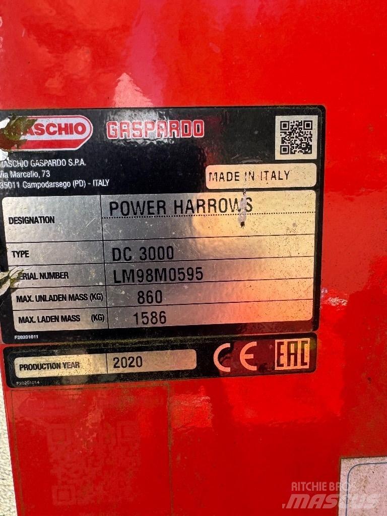 Maschio DC 3000 Брани и ротационни рали