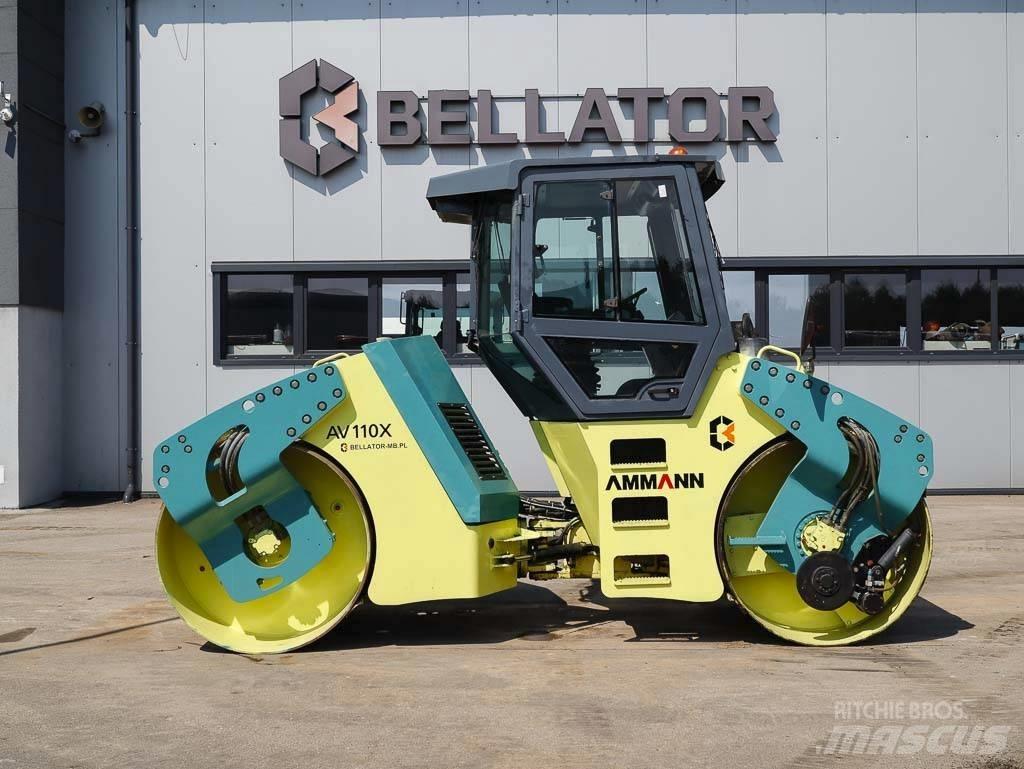 Ammann AV 110X Двойни барабанни ролки
