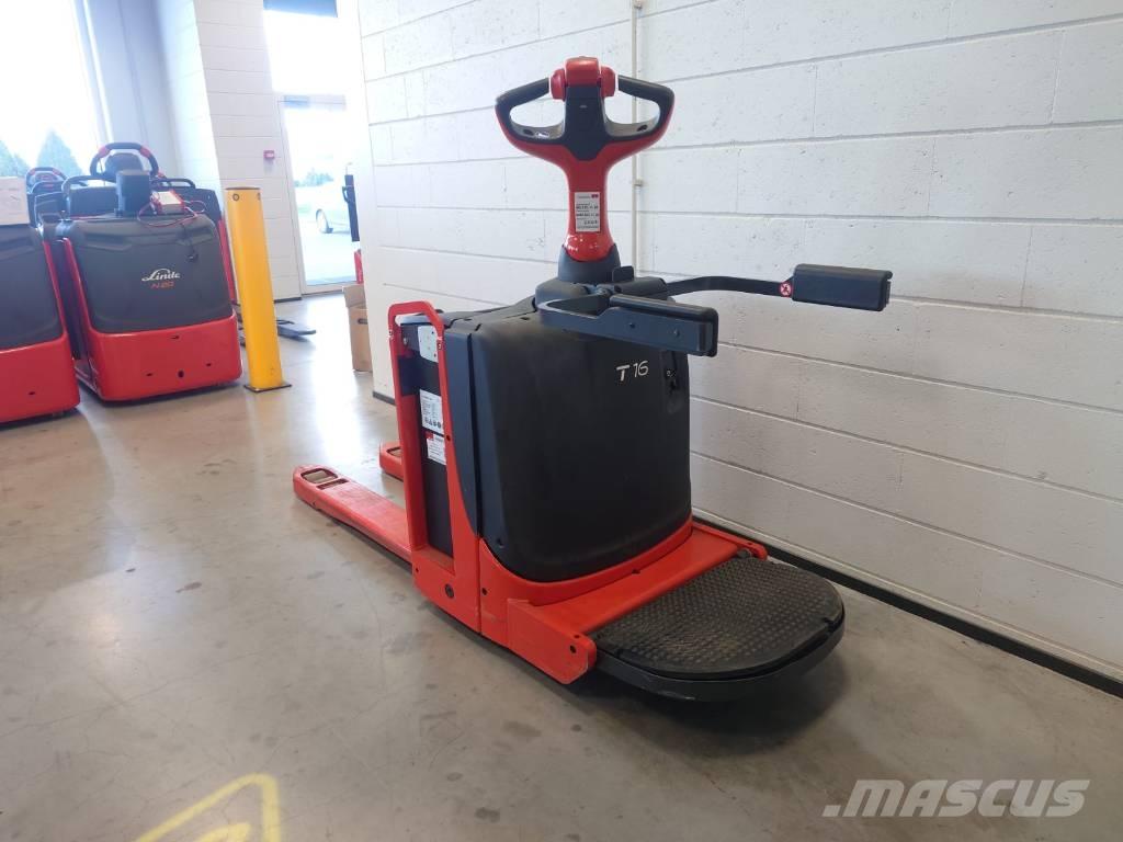 Linde T16P/1151-02 Транспалетни колички с платформи