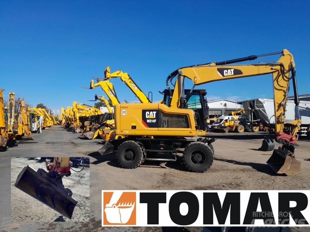CAT M 314 F Колесни екскаватори