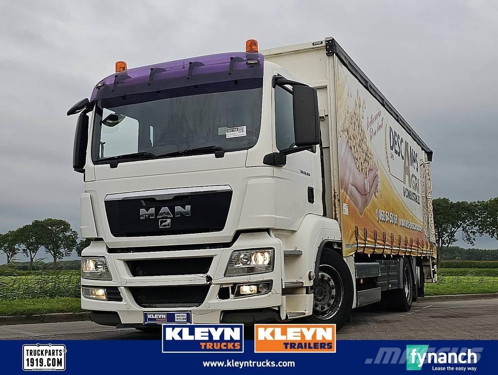 MAN 26.320 TGS Брезентови камиони
