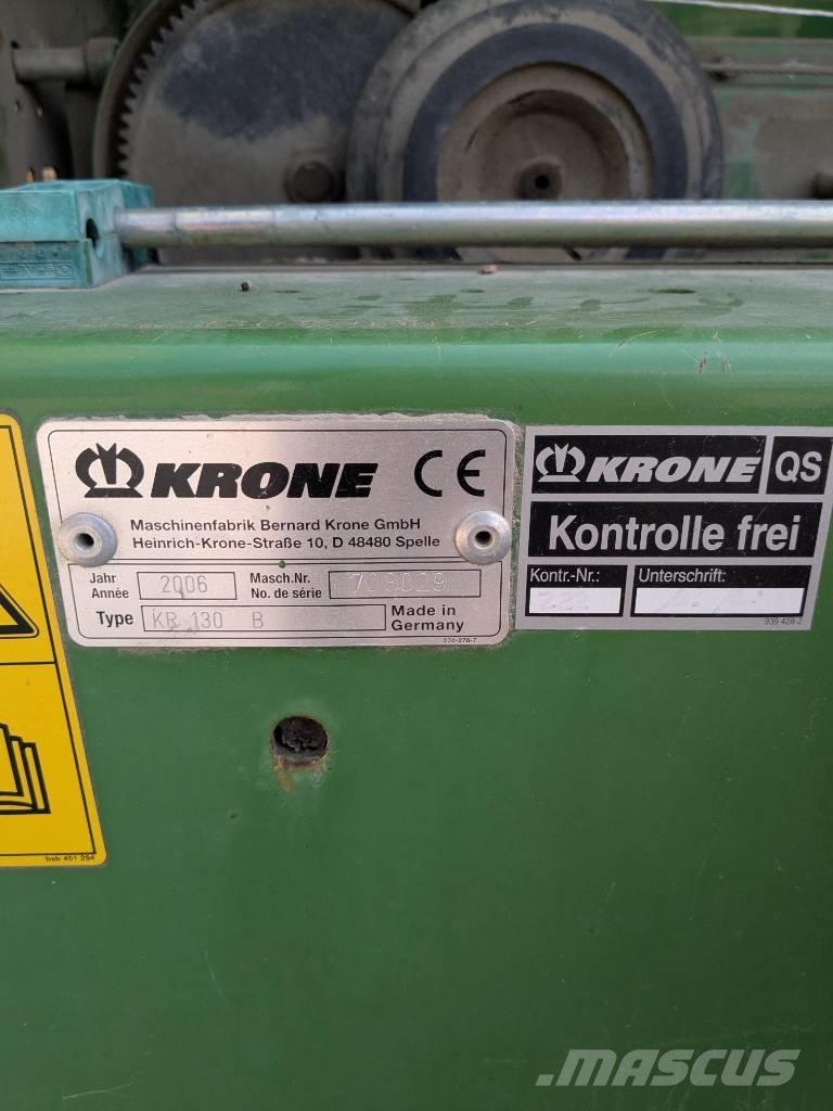 Krone KR 130 Сламопреси за кръгли бали
