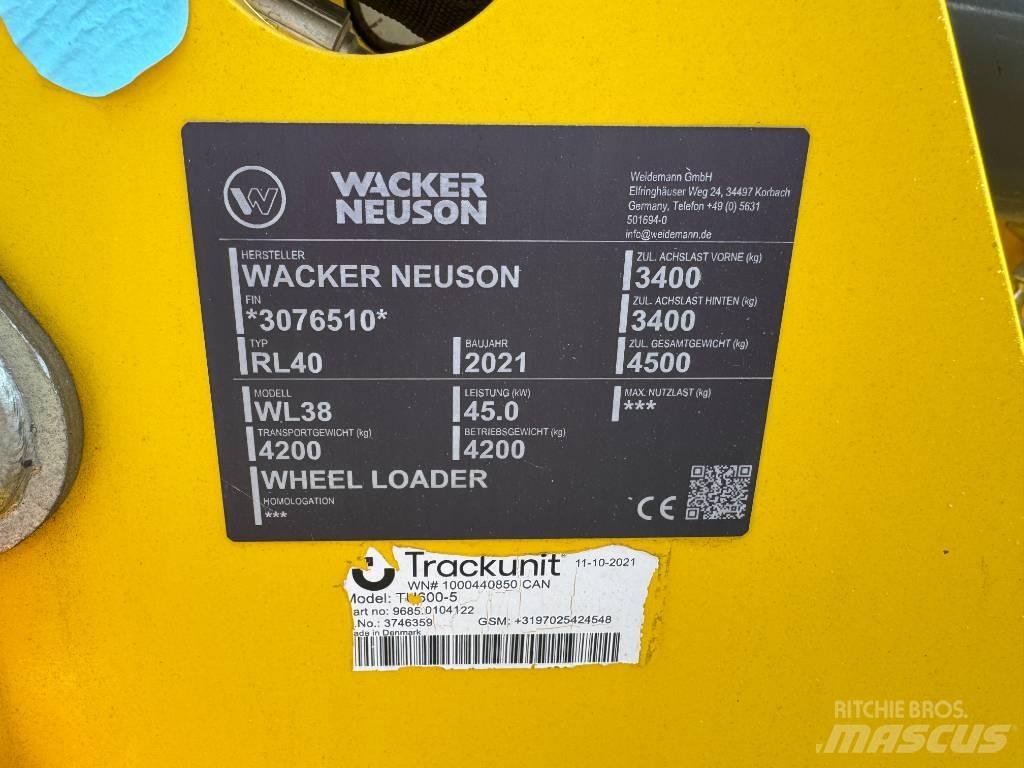 Wacker Neuson WL38 Колесни товарачи