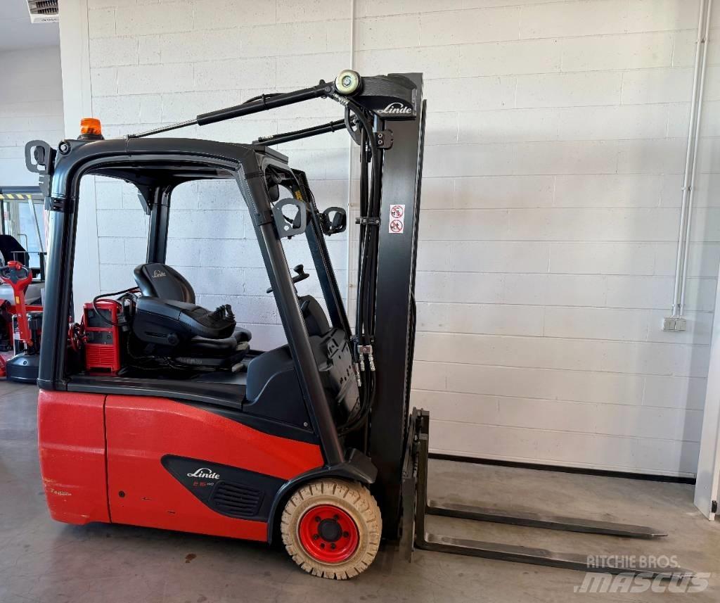 Linde E16/386-02 Електрически вилични кари-повдигачи
