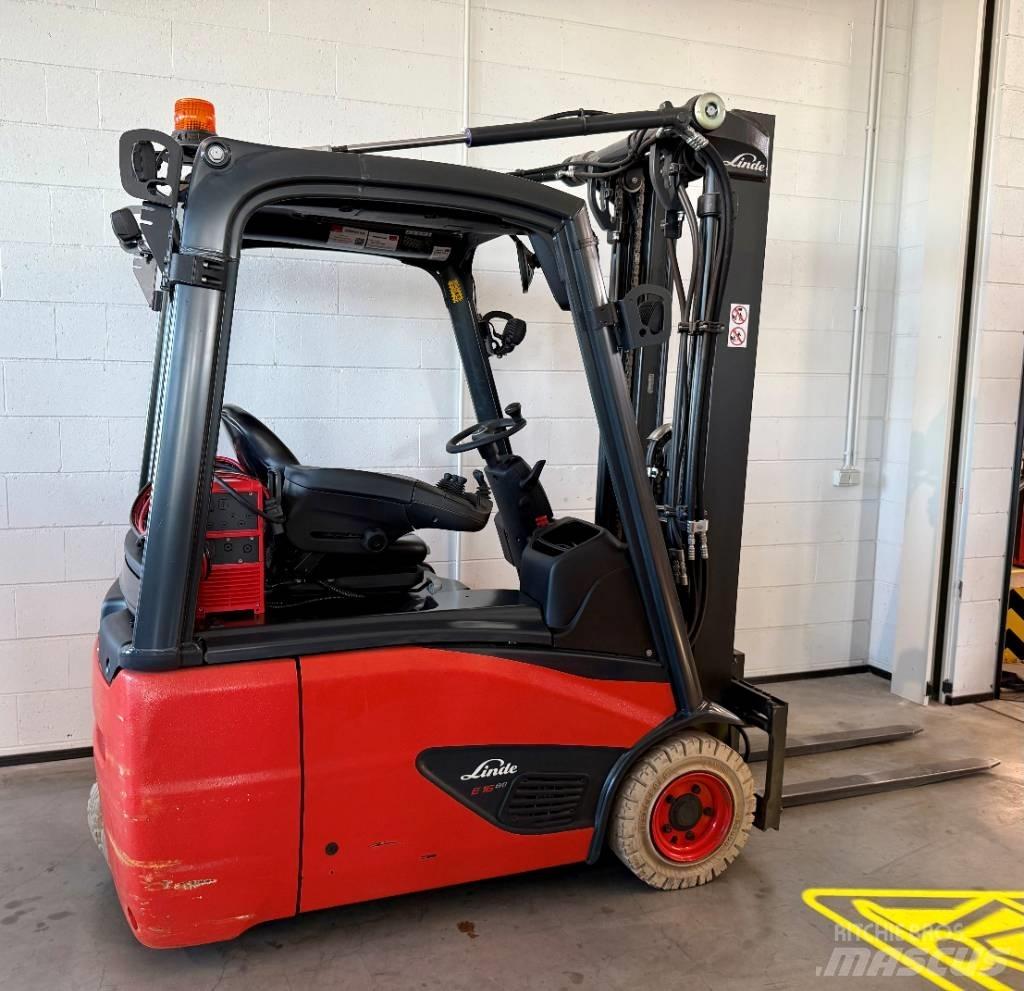 Linde E16/386-02 Електрически вилични кари-повдигачи