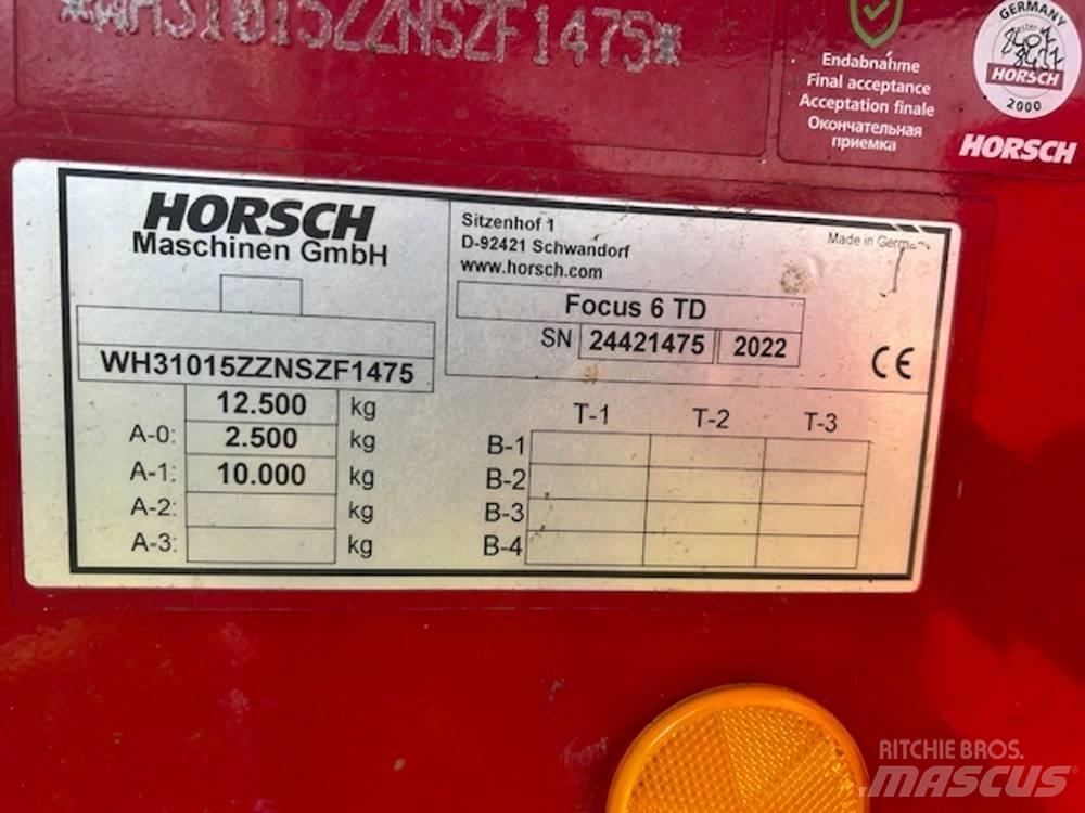 Horsch Focus 6 TD Комбинирани редосеялки