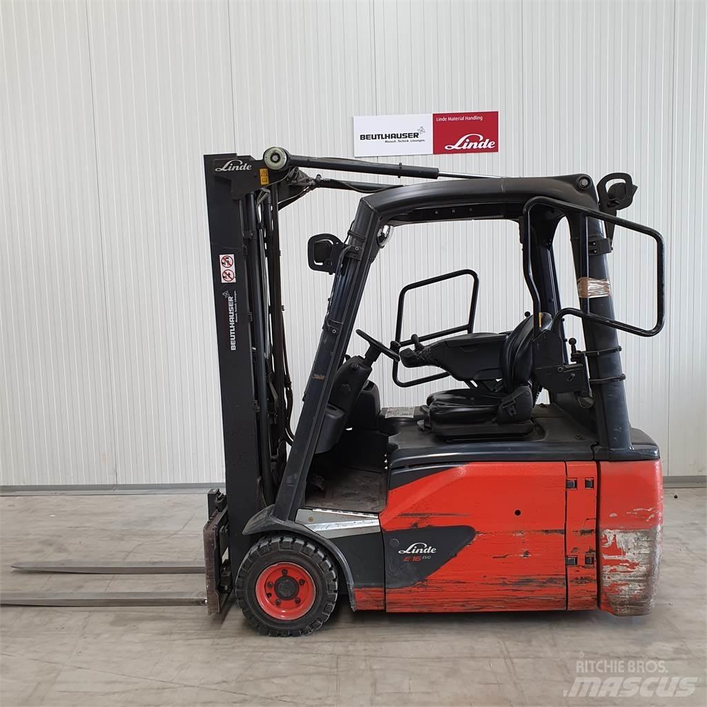 Linde E16L Електрически вилични кари-повдигачи
