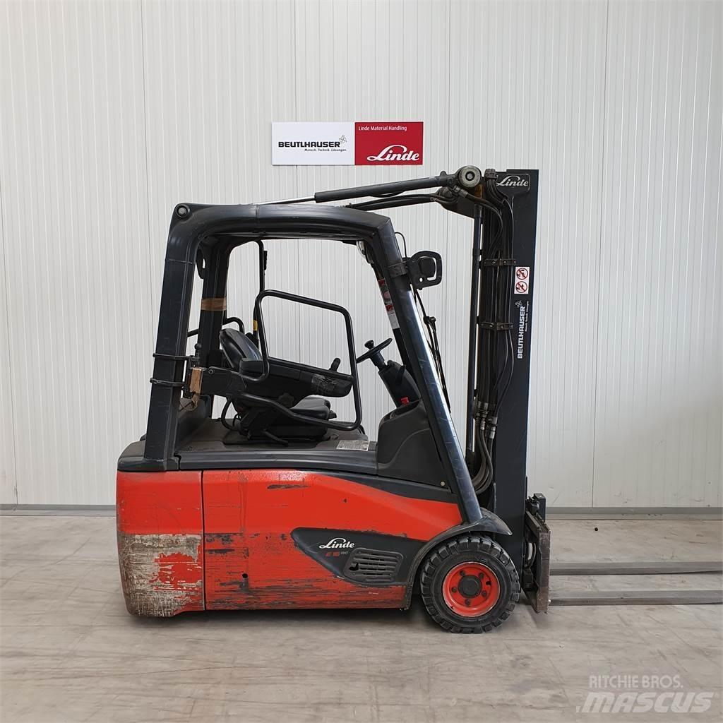 Linde E16L Електрически вилични кари-повдигачи