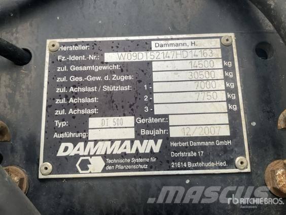 Dammann DT 5000 Самоходни пръскачки
