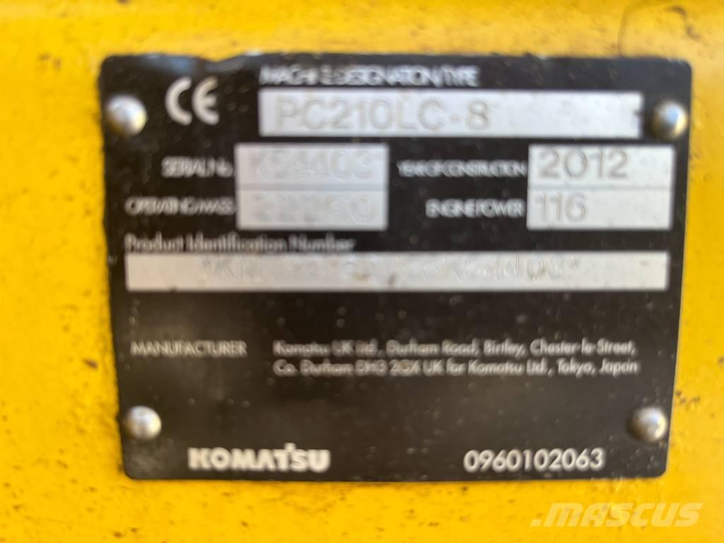 Komatsu PC 210 LC-8 Верижен екскаватор