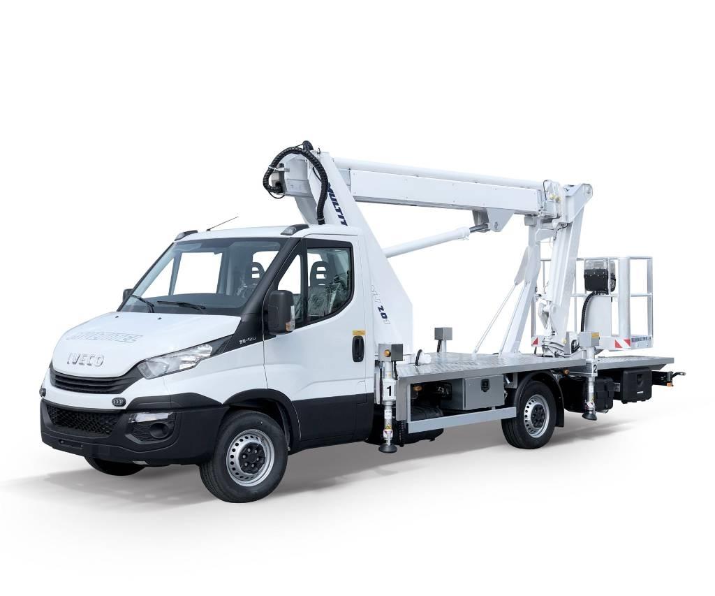 Multitel MJ 201 Моторизирани платформи с талига