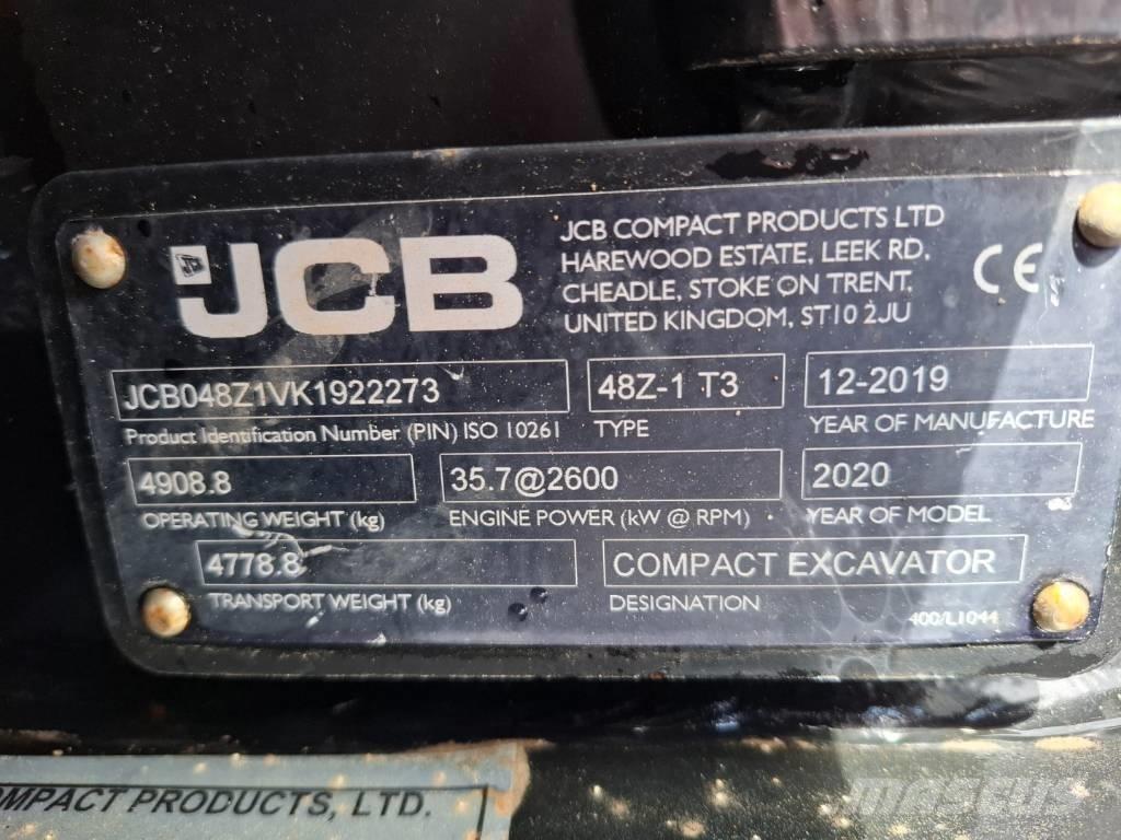 JCB 48 Z-1 Мини екскаватори < 7 т