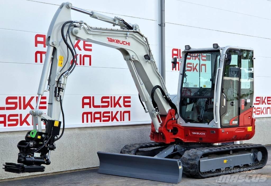 Takeuchi TB 260 Мини екскаватори < 7 т