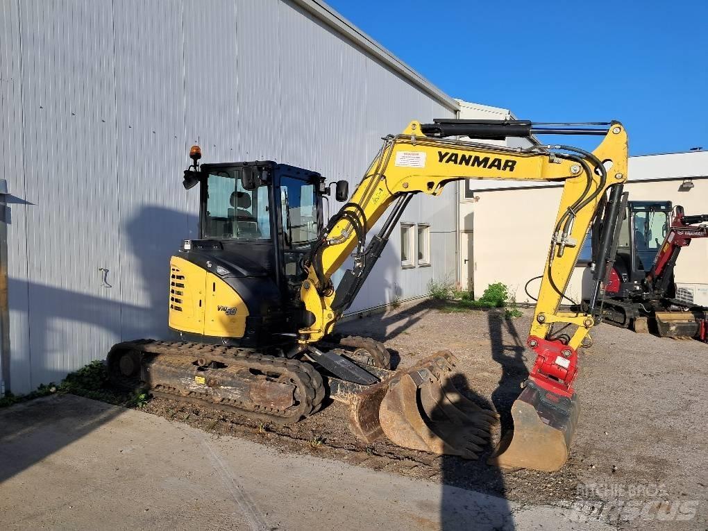 Yanmar VIO50-6A Мини екскаватори < 7 т