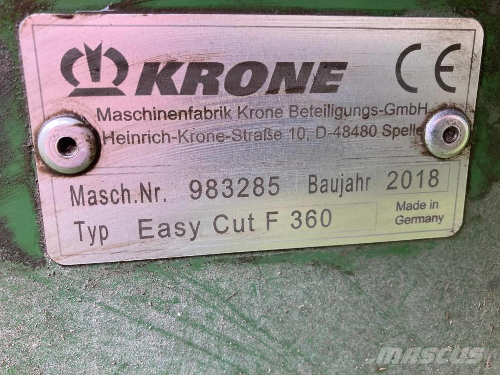 Krone Easy Cut F 360 Косачки