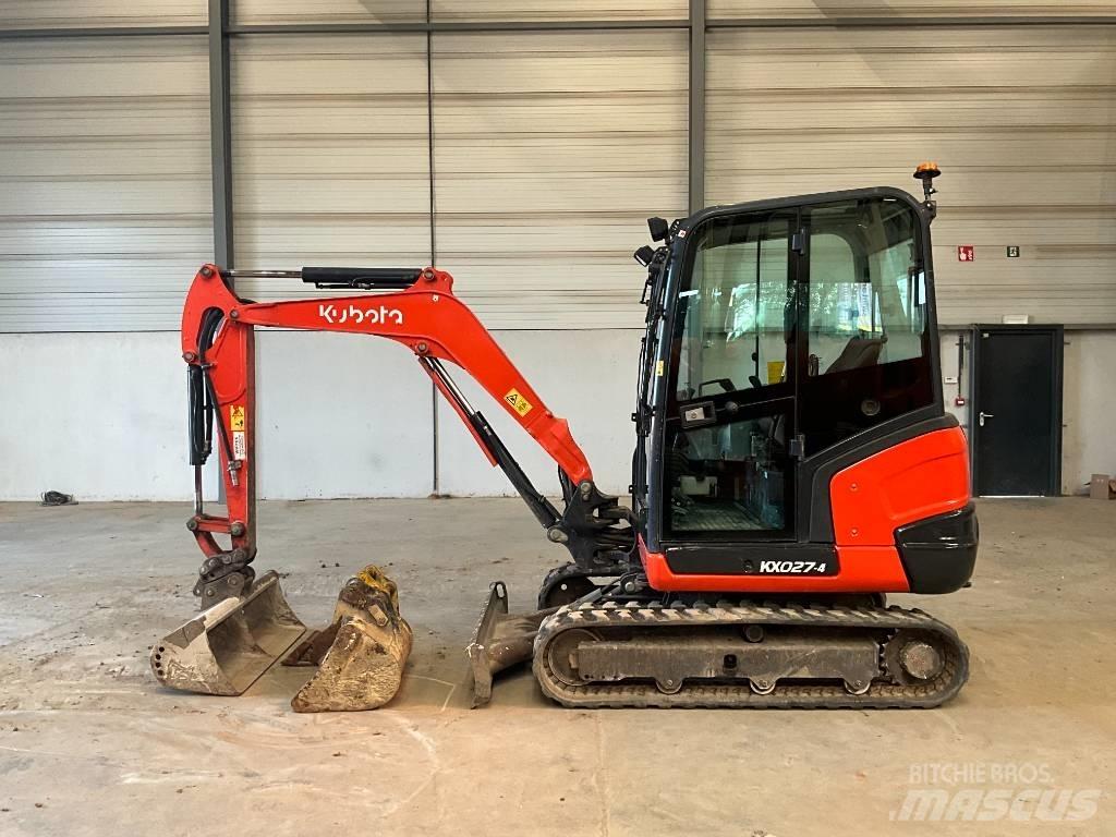 Kubota KX 027-4 Мини екскаватори < 7 т