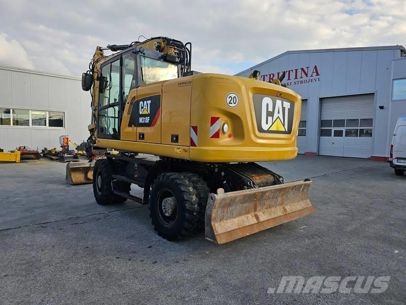 CAT M 318 F Колесни екскаватори