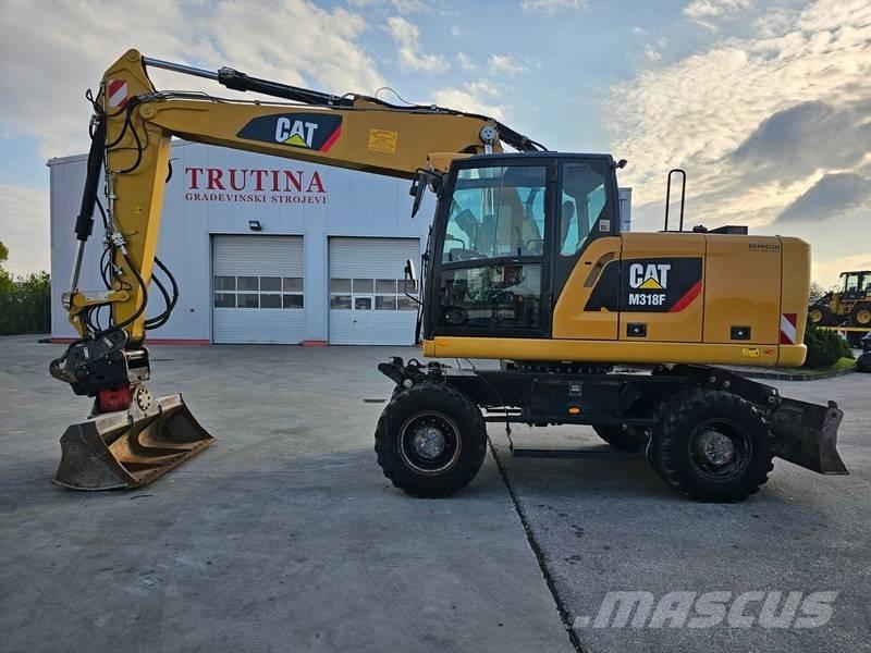 CAT M 318 F Колесни екскаватори