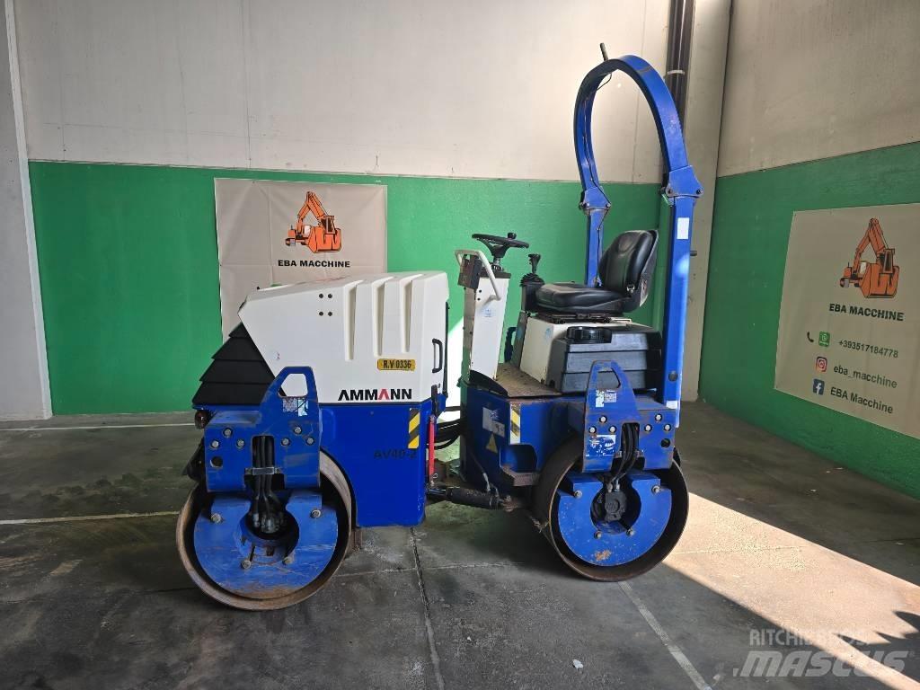 Ammann AV 40 Двойни барабанни ролки
