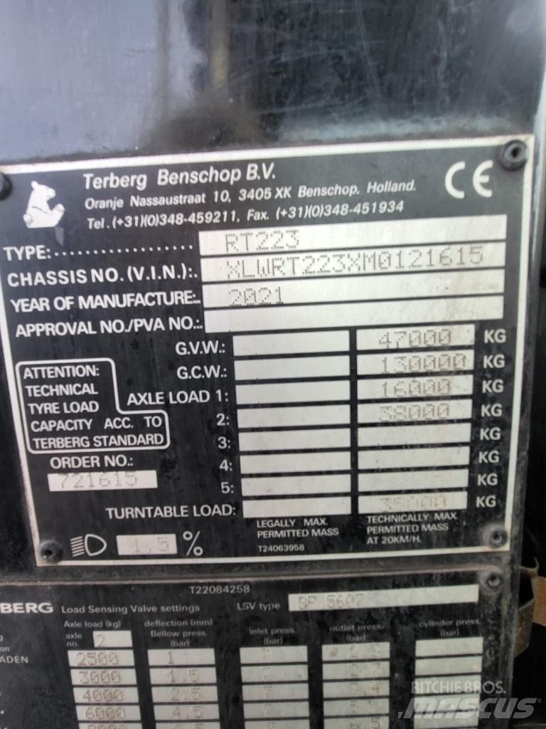 Terberg RT223 Терминални трактори
