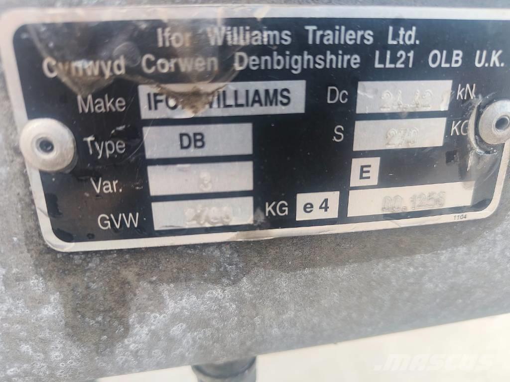 Ifor Williams GX 84 Други ремаркета