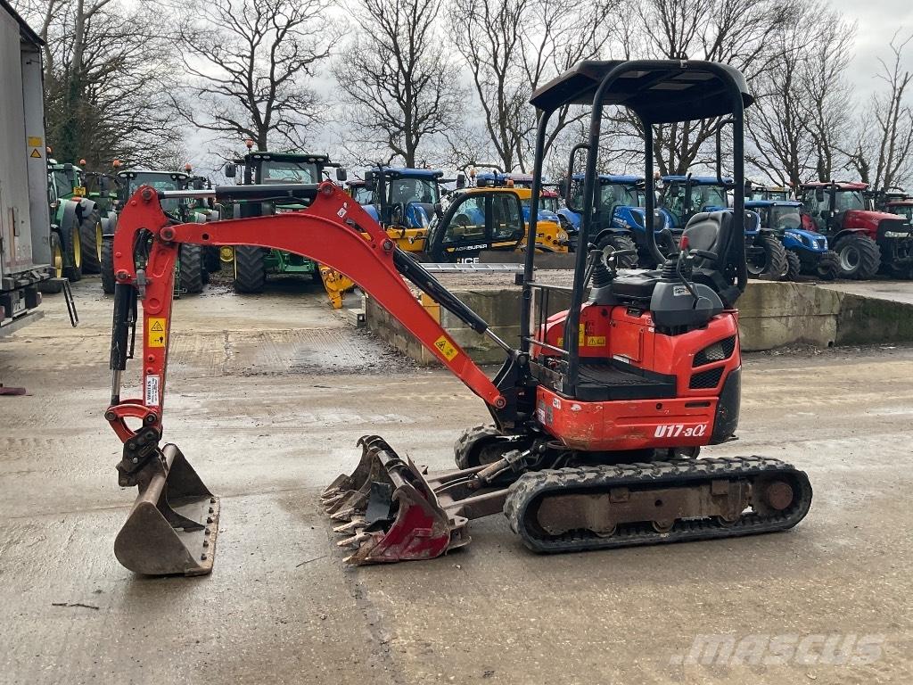 Kubota U 17-3 Мини екскаватори < 7 т
