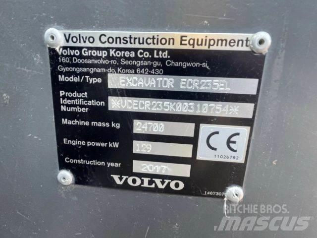 Volvo ECR235EL Верижен екскаватор