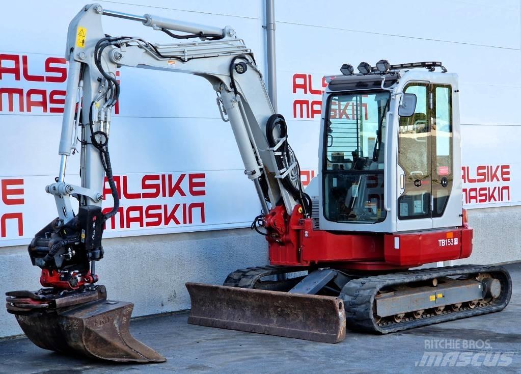 Takeuchi TB 153 FR Мини екскаватори < 7 т