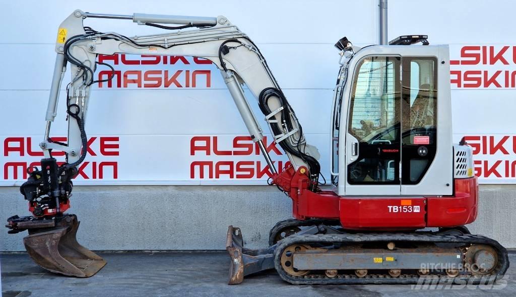 Takeuchi TB 153 FR Мини екскаватори < 7 т