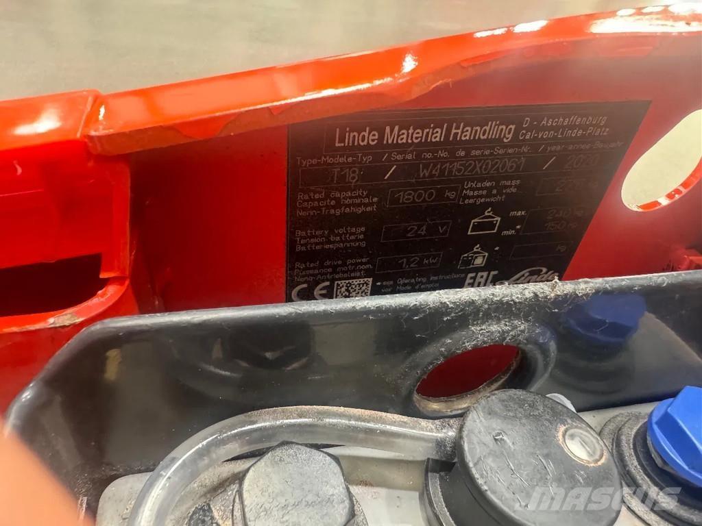 Linde T 18 Нископовдигач