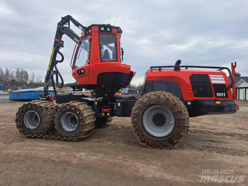 Komatsu 901 Харвестери