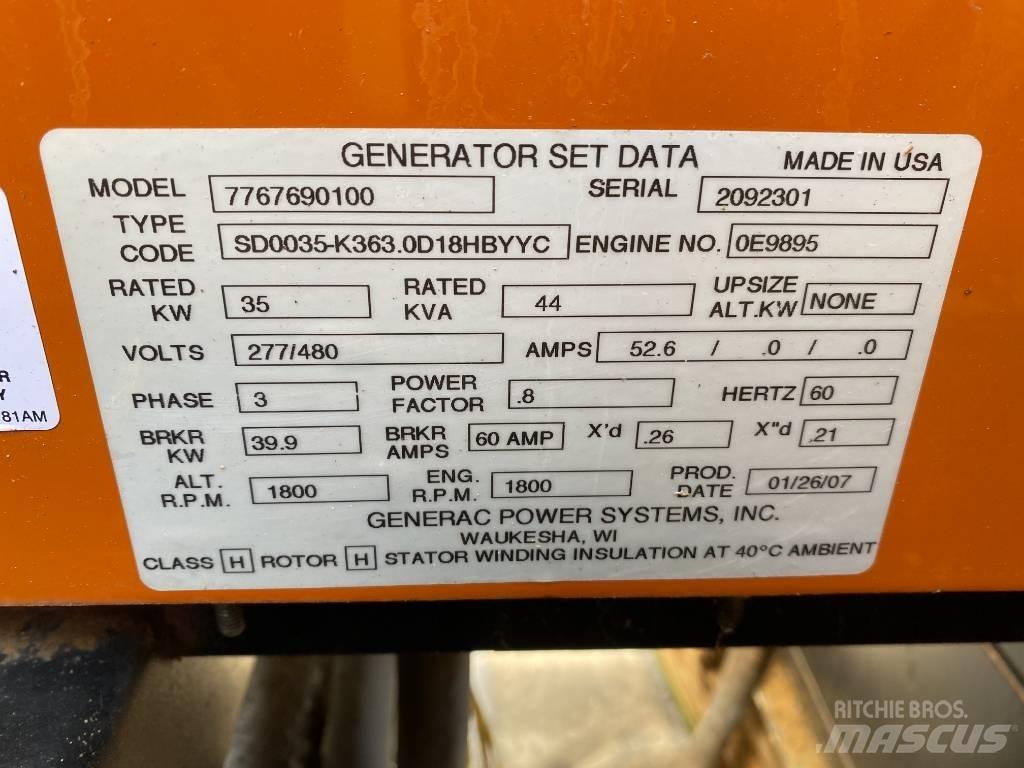 Generac 35 KW Дизелови генератори
