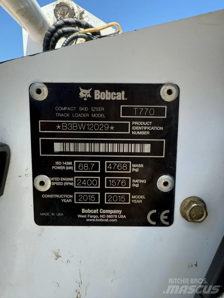 Bobcat T 770 Верижен товарач