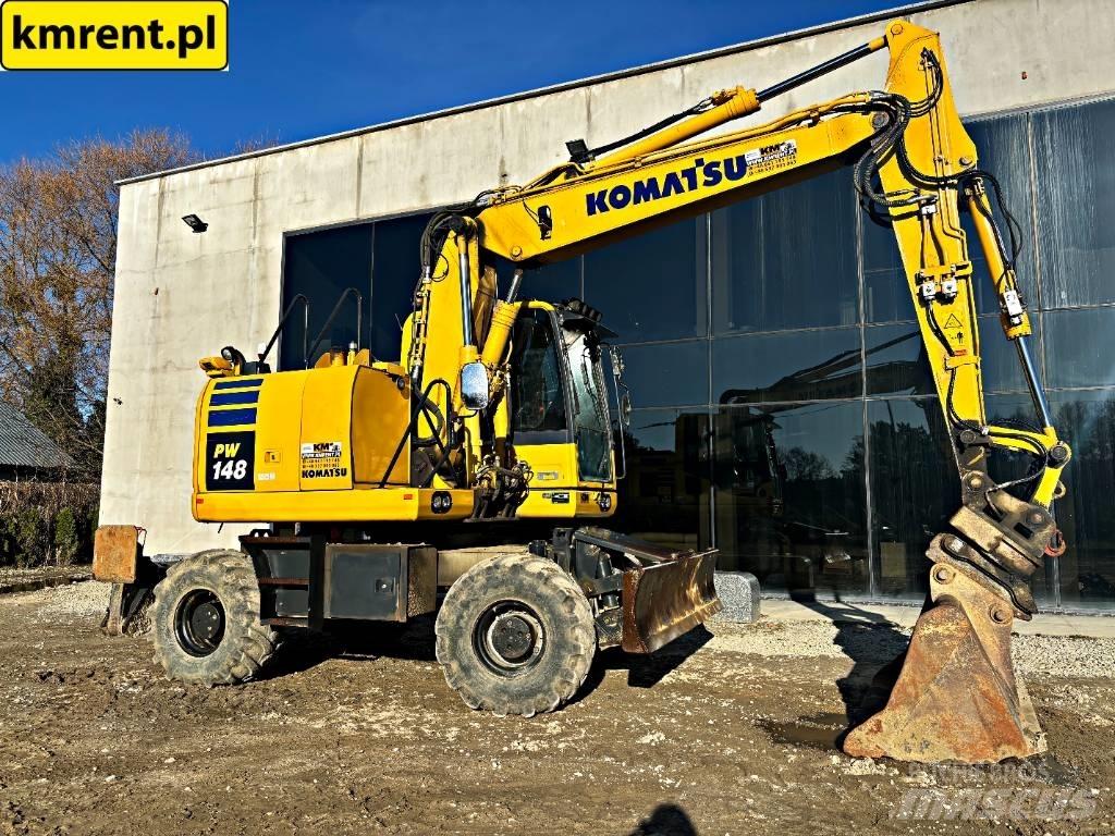 Komatsu PW 148 Колесни екскаватори