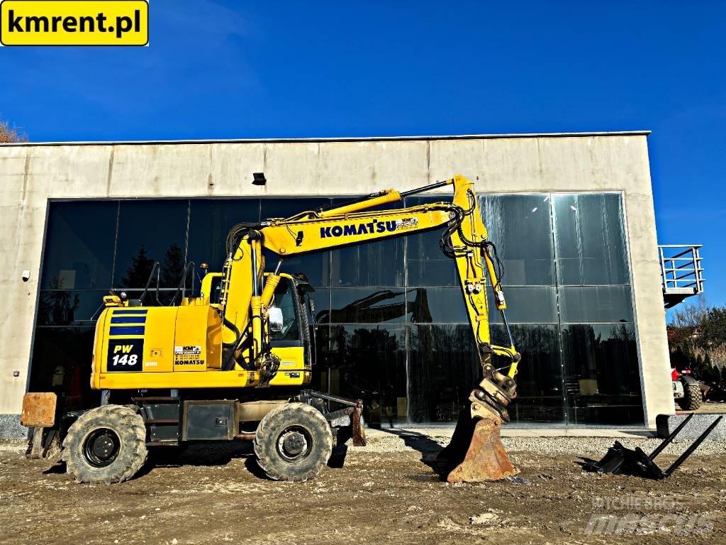 Komatsu PW 148 Колесни екскаватори