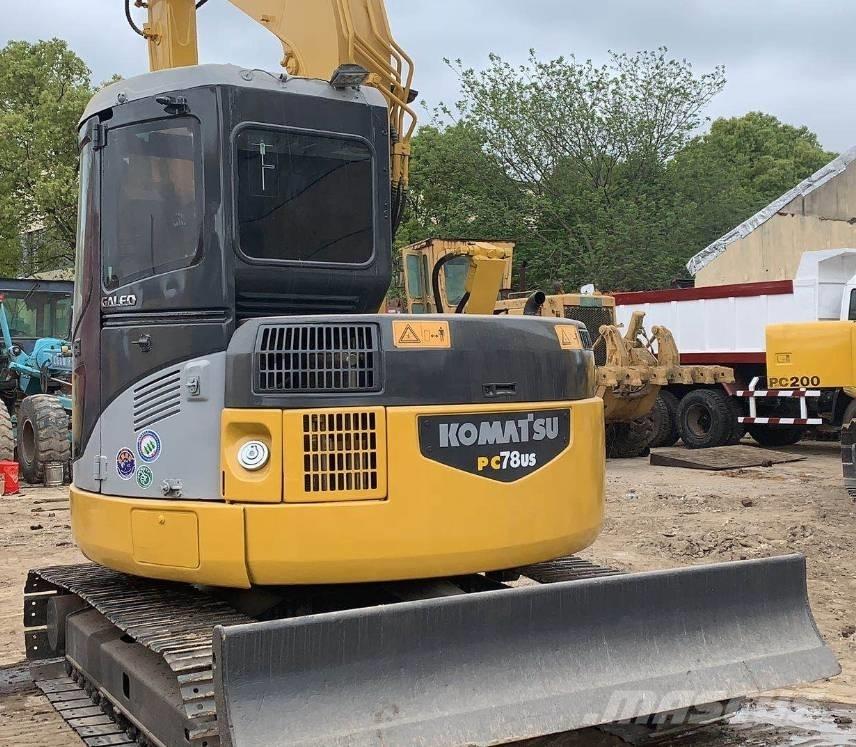 Komatsu pc78us Средни екскаватори 7т - 12т