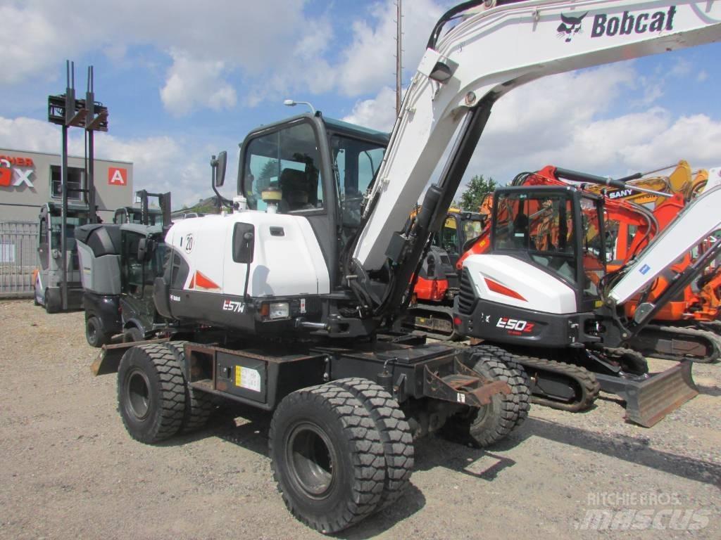 Bobcat E 57 W Колесни екскаватори