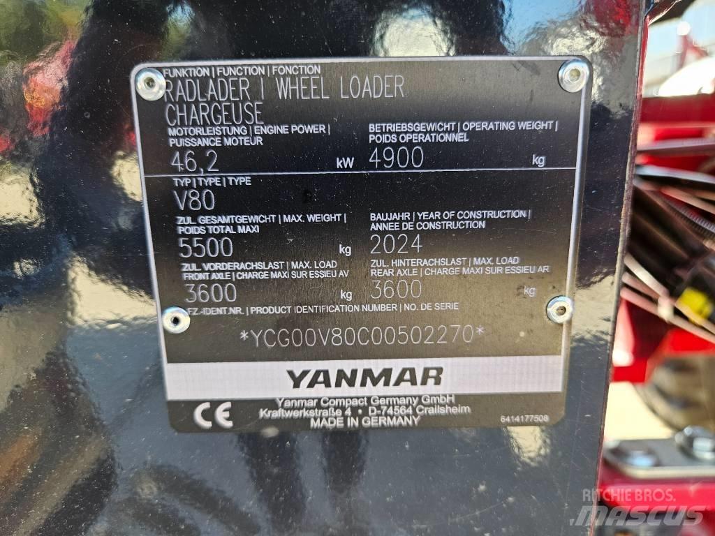 Yanmar V 80 Багери