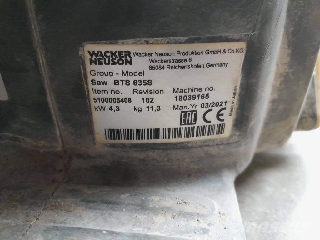 Wacker Neuson BFS635 Триони за скали и бетон