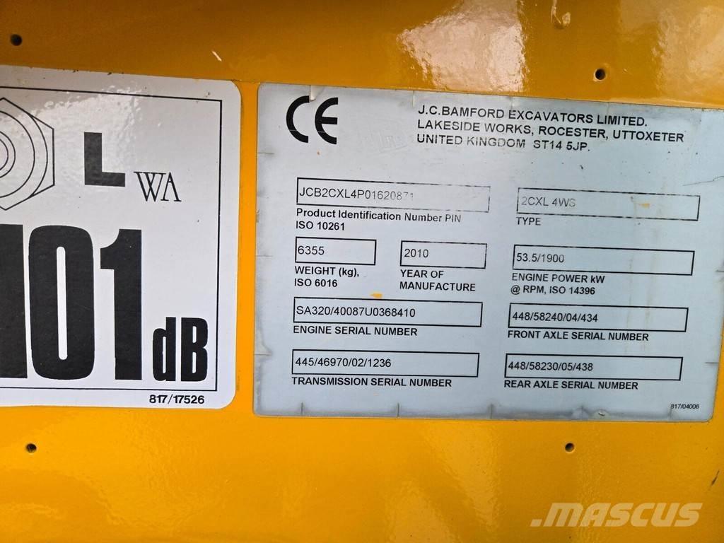 JCB 2CX Колесни товарачи