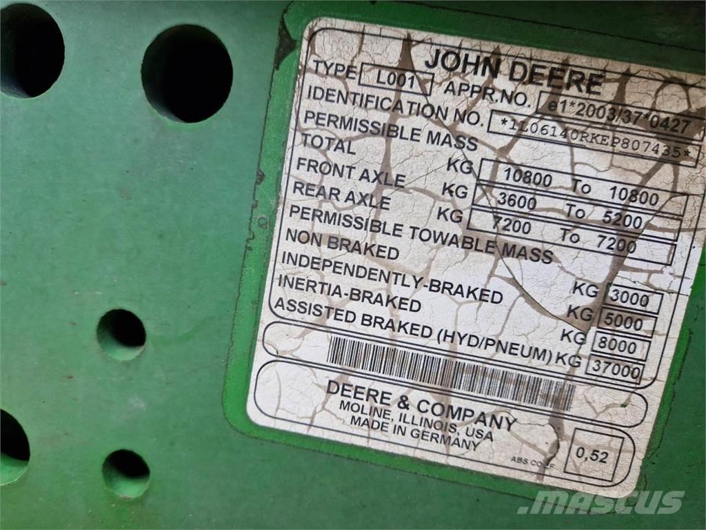 John Deere 6140R Трактори