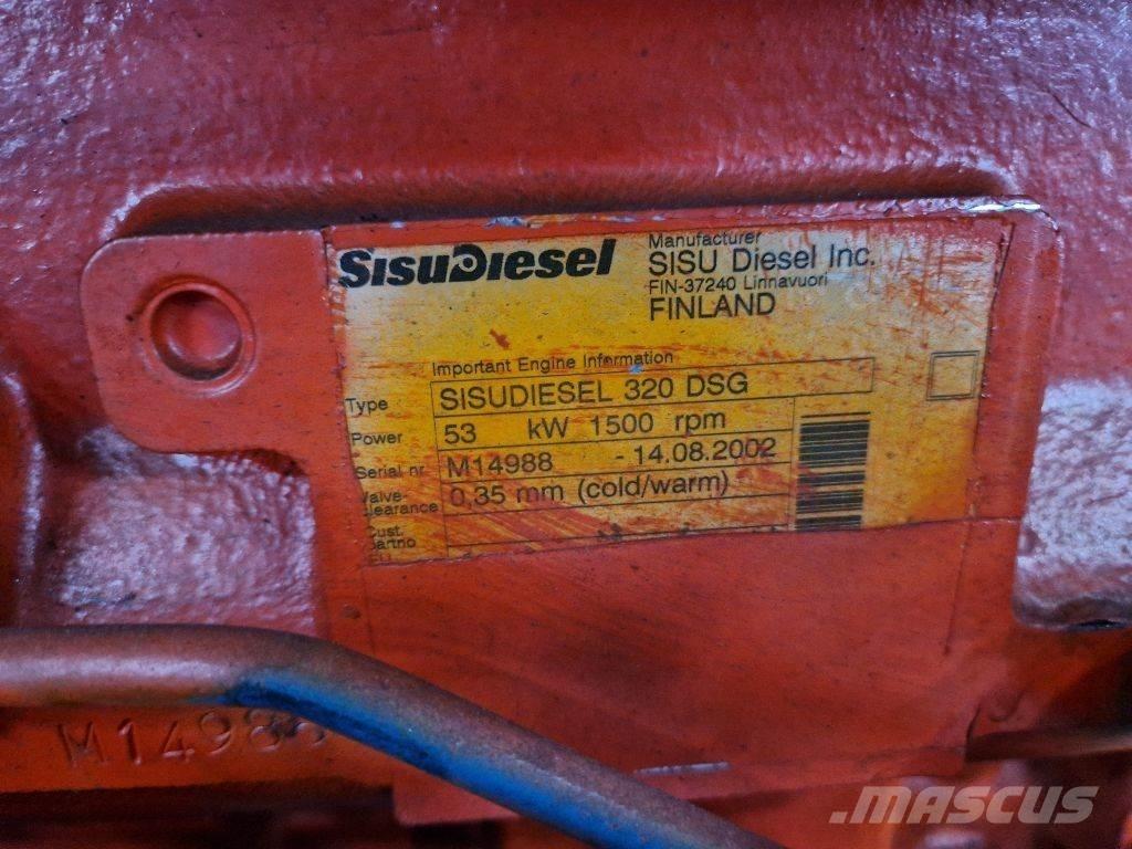  SISUDIESEL 320 DSG Дизелови генератори
