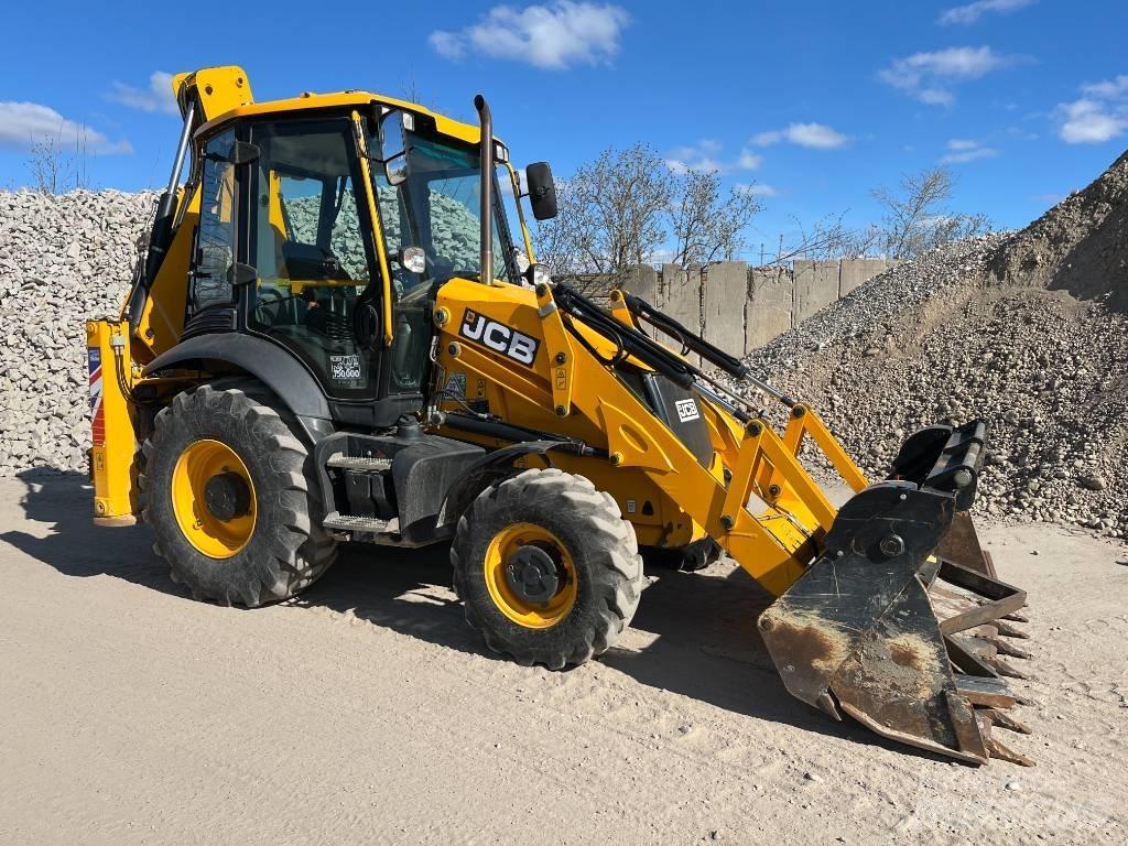 JCB 3 CX Товарач със заден ексватор