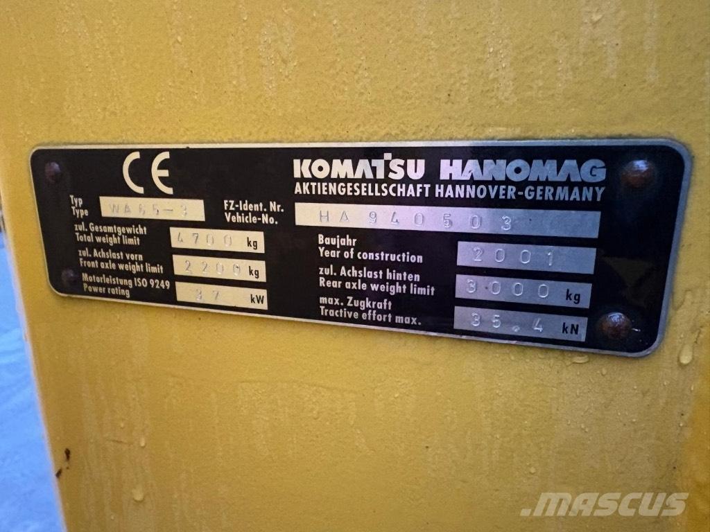 Komatsu WA 65-3 Колесни товарачи