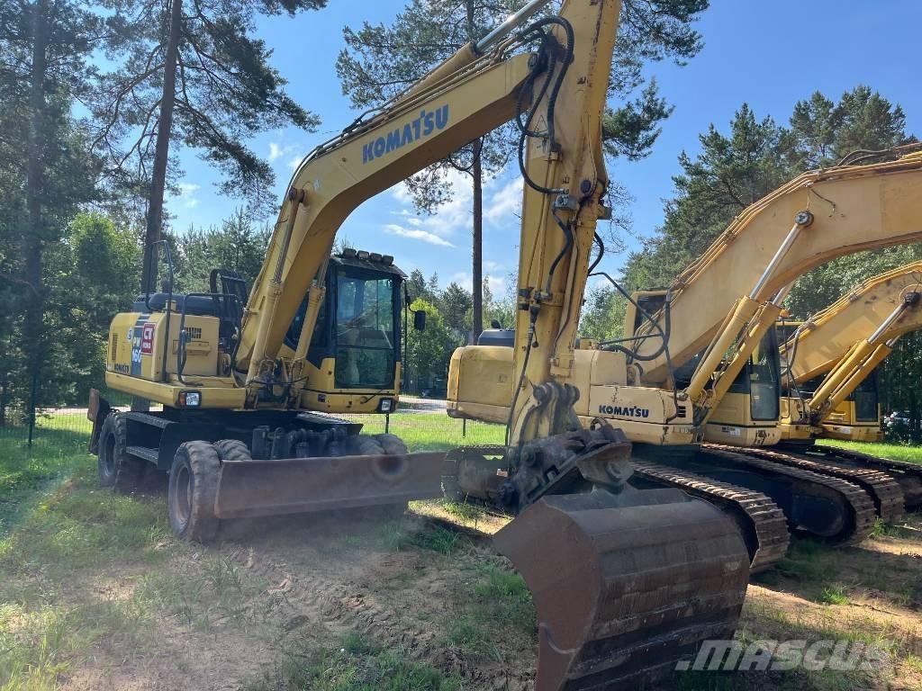 Komatsu PW 160-7 Колесни екскаватори