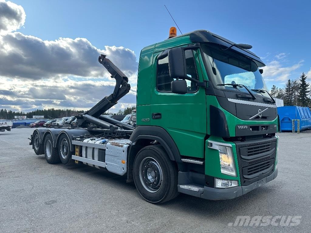 Volvo FM 420 8x2/4 Камиони с кран с кука